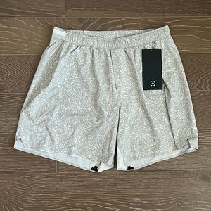 Lululemon Surge Shorts Lined SeaWheeze 6” *RARE*